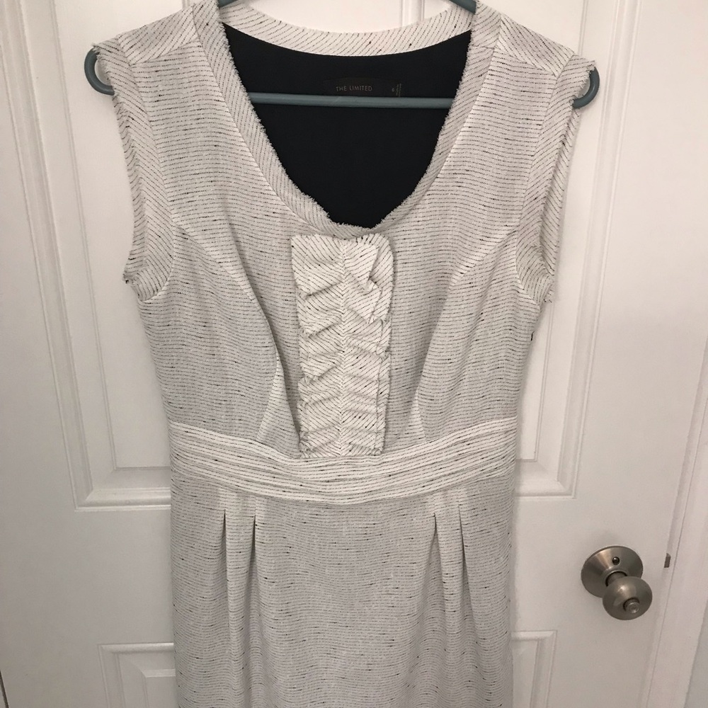 Limited cream & black dress